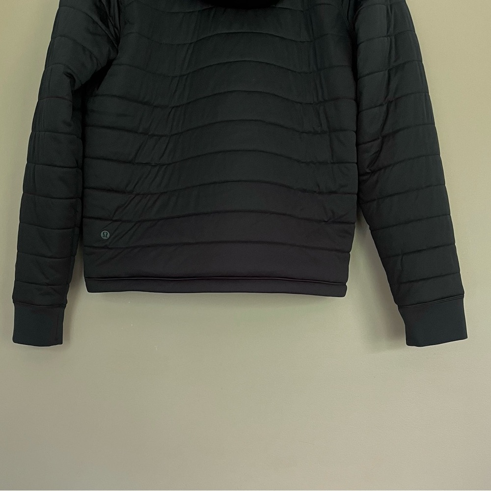 {Lululemon} Dynamic Movement Hoodie Pullover in Black - Womens 10 - Picture 7 of 11